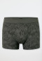 Shorts Interlock dark green patterned - Fine Interlock