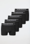 Shorts 5er-Pack Organic Cotton Webgummibund schwarz - 95/5