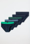 Rio-slips, set van 5, meerkleurig - 95/5