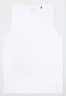 Tank top double rib white - SCHIESSER 150 Years