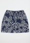 Bermuda statement print blauw - SCHIESSER 150 Years