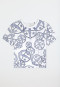 T-shirts à manches courtes imprimé blanc-bleu - SCHIESSER 150 Years