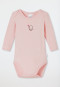 Body langarm Frottee rosé - Baby