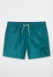 Swim trunks woven fabric crossbow green - Aqua