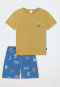 Short pyjamas Surfer khaki - Kids Nightwear