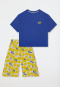 Pyjama 3/4 lengte lemon royal - Casual Fashion