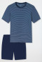Pigiama corto a righe admiral - Long Life Soft