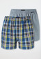 Boxershorts set van 2 geweven stoffen met patroon - Boxershorts multipack