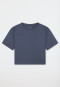 Shirt met korte mouwen, Heavy Single Jersey, blauwgrijs - Mix+ Relax