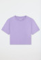 Shirt kurzarm Heavy Single Jersey zartlila - Mix+Relax