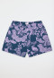 Korte broek van Heavy Single Jersey met veelkleurige bloemenprint - Mix+ Relax
