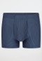 Short con strisce in denim slavato - Pure Micro