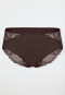 Culotte en dentelle marron foncé - Unique premium
