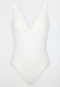 Off-White Lace Soft-Bra Body - Unique Cotton