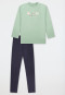 Long pyjamas in pastel green - Nightwear
