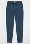 Langere broek met dubbelzijdige manchetten, diepblauw - Mix+ Relax