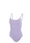 Bodysuit with removable pads Lilac - ADIDAS