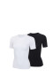 T-Shirt 2-pack Black/White - ADIDAS