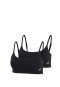 Bustier 2er-Pack Schwarz - ADIDAS