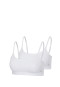 Bustier 2er-Pack Weiss - ADIDAS