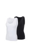 Tanktop 2-pack Zwart/Wit - ADIDAS