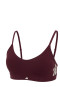 Soft-bh met cups Bordeaux - ADIDAS
