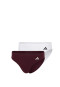 Briefs 2-pack Bordeaux/White - ADIDAS