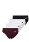 Briefs 4-pack Bordeaux/White/Black - ADIDAS