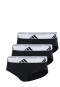 Slip 3er-Pack Schwarz/Weiss - ADIDAS