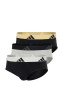 Slip 3er-Pack Schwarz - ADIDAS