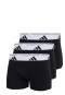 Boxer briefs 3-pack Black/White - ADIDAS
