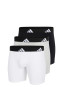 Boxer briefs 3-pack Black/Grey/White - ADIDAS