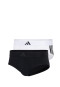 Slip 2er-Pack Schwarz/Weiss - ADIDAS