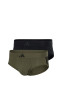 Slip 2-pack Zwart/Olijf - ADIDAS