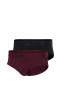 Slip 2-pack Zwart/Bordeaux - ADIDAS