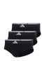Slip 3er-Pack Schwarz - ADIDAS