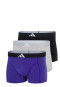 Boxer briefs 3-pack Black/Purple/Grey - ADIDAS