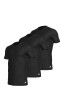 T-shirt col V lot de 3 Noir - ADIDAS