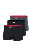 Boxer briefs 3-pack Grey/Black - ADIDAS