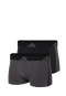 Boxer briefs 2-pack Black/Anthracite  - ADIDAS