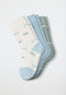 Baby-Stoppersocken 3er-Pack Autos mehrfarbig - Legwear Baby