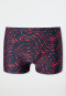 Bade-Retro Wirkware mit Bindekordel rot gemustert - Wave Nature