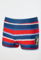 Short de bain rétro maille recyclée SPF40+ colour-blocking patch multicolore - Rat Henry