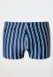 Swimming trunks with leg knitware retro striped off-white - Classic Swim
