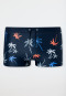 Maillots de bain tricot recyclé SFP 40+ sport scolaire palmier multicolore - Aqua Teen Boys