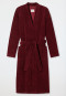 Leichtfrottee badjas bordeaux - Feather Terry