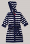 Badjas donkerblauw-wit - Original Classics - Mini Stripes