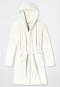 Bathrobe teddy fleece off-white - Original Classics