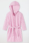 Bathrobe velour polka dots pink - Original Classics