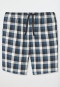 Bermuda shorts short woven fabric multicolor chequered - Mix+Relax